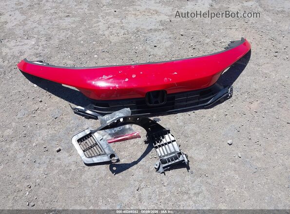 2HGFE2F59RH505636 2024 HONDA CIVIC Red Սարքավորումների վահանակի տեսք