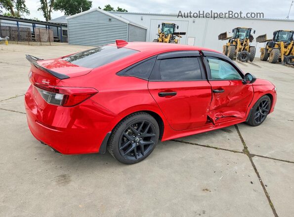 2HGFE2F59RH575010 2024 HONDA CIVIC Red 
