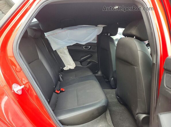 2HGFE2F59RH579929 2024 HONDA CIVIC Red Rear seats view