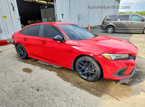 2HGFE2F59RH579929 2024 HONDA CIVIC Red Front right