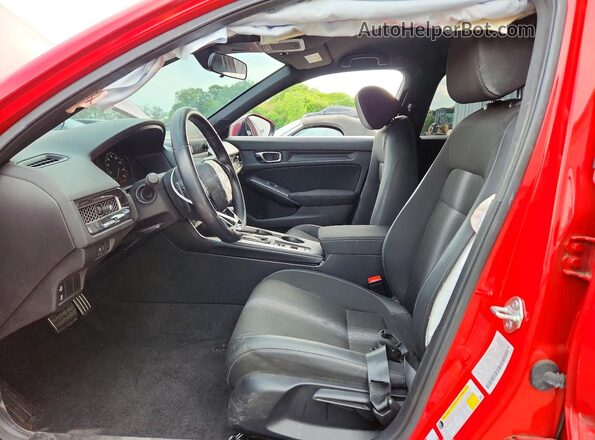 2HGFE2F59RH579929 2024 HONDA CIVIC Red Front interior view