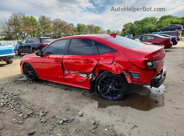 2HGFE2F59RH579929 2024 HONDA CIVIC Red Rear left