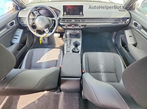 2HGFE2F59SH509272 2025 HONDA CIVIC Gray Widok deski rozdzielczej