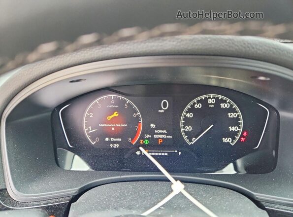 2HGFE2F59SH512981 2025 HONDA CIVIC Серый Вид щитка приборов