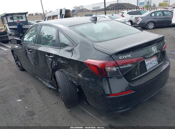 2HGFE2F59SH532020 2025 HONDA CIVIC Black Tył lewy