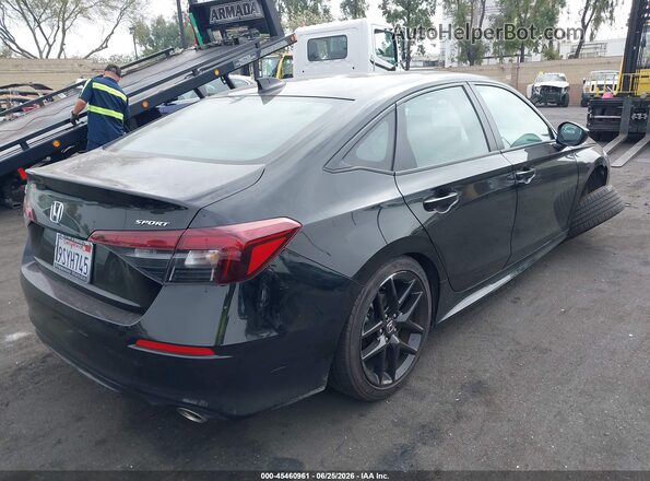2HGFE2F59SH532020 2025 HONDA CIVIC Black Tył prawy