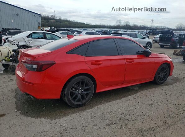 2HGFE2F59SH552591 2025 HONDA CIVIC Red უკანა მარჯვენა