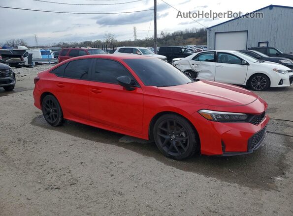 2HGFE2F59SH552591 2025 HONDA CIVIC Red წინა მარჯვენა