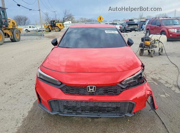 2HGFE2F59SH552591 2025 HONDA CIVIC Red წინა ხედი