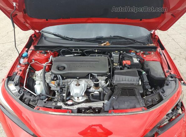 2HGFE2F59SH552591 2025 HONDA CIVIC Red უკანა სალონის ხედი