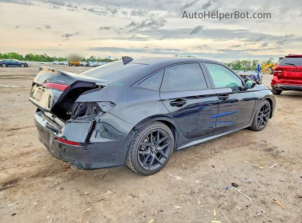 2HGFE2F59SH553028 2025 HONDA CIVIC Black უკანა მარჯვენა