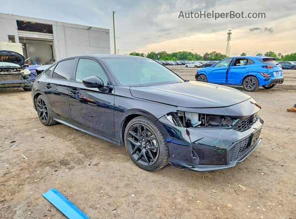2HGFE2F59SH553028 2025 HONDA CIVIC Black წინა მარჯვენა