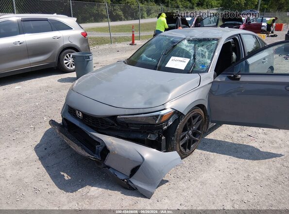 2HGFE2F59SH560397 2025 HONDA CIVIC Light Blue Вид спереди