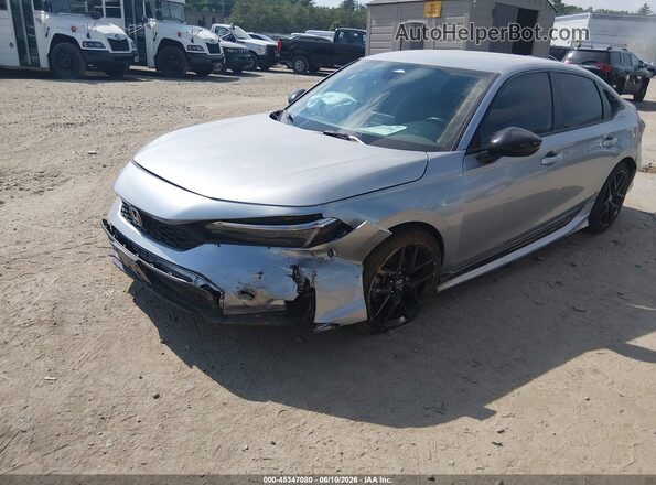 2HGFE2F59SH570198 2025 HONDA CIVIC Silver წინა ხედი