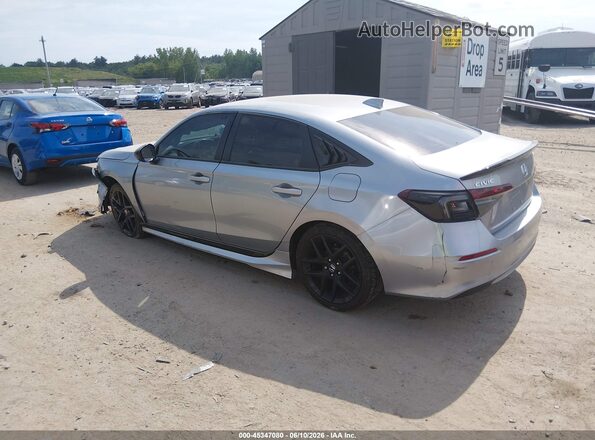 2HGFE2F59SH570198 2025 HONDA CIVIC Silver უკანა მარცხენა