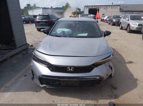 2HGFE2F59SH570198 2025 HONDA CIVIC Silver უკანა სალონის ხედი