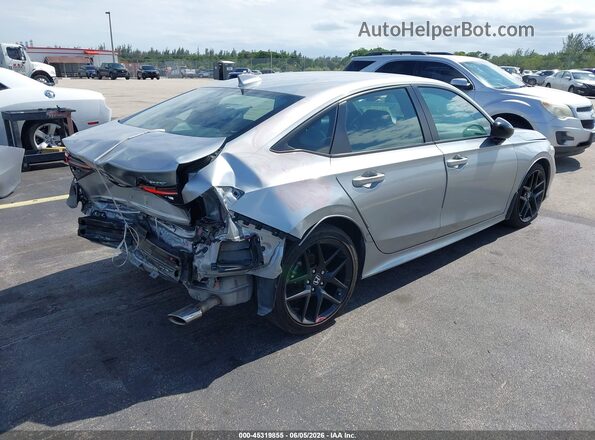 2HGFE2F59SH581430 2025 HONDA CIVIC Silver უკანა მარჯვენა