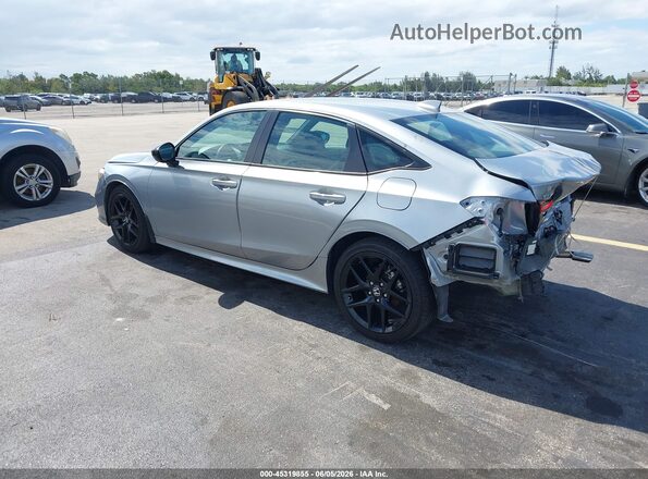 2HGFE2F59SH581430 2025 HONDA CIVIC Silver უკანა მარცხენა