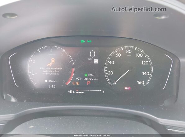 2HGFE2F59SH581430 2025 HONDA CIVIC Silver უკანა სავარძლების ხედი