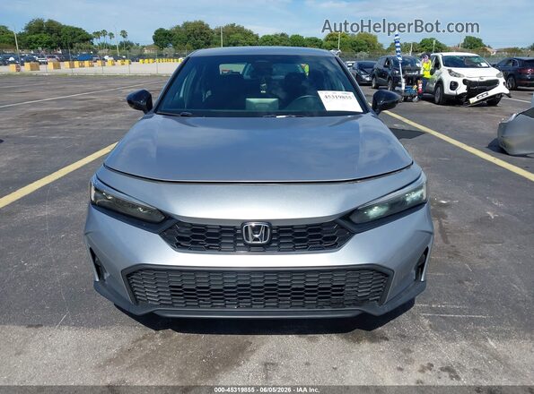 2HGFE2F59SH581430 2025 HONDA CIVIC Silver უკანა სალონის ხედი