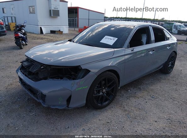 2HGFE2F59SH590435 2025 HONDA CIVIC Gray Front left