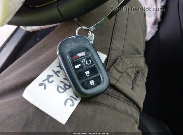 2HGFE2F59TH514165 2026 HONDA CIVIC Black Առջևի վահանակի տեսք