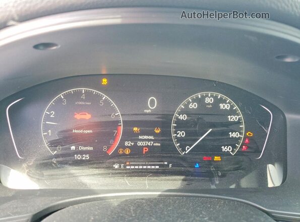 2HGFE2F59TH534965 2026 HONDA CIVIC Gray ხელსაწყოთა პანელის ხედი