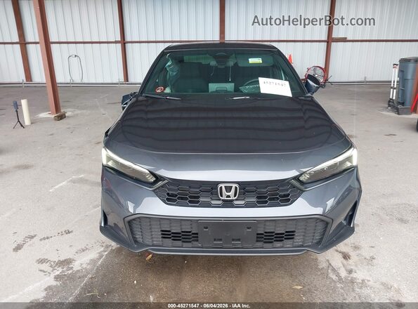 2HGFE2F59TH542046 2026 HONDA CIVIC Gray Widok zestawu wskaźników