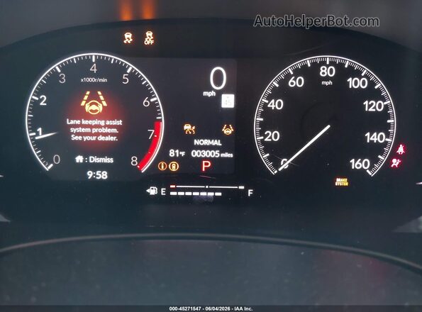 2HGFE2F59TH542046 2026 HONDA CIVIC Gray Widok tylnych siedzeń