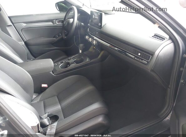 2HGFE2F59TH542046 2026 HONDA CIVIC Gray Widok wnętrza z przodu