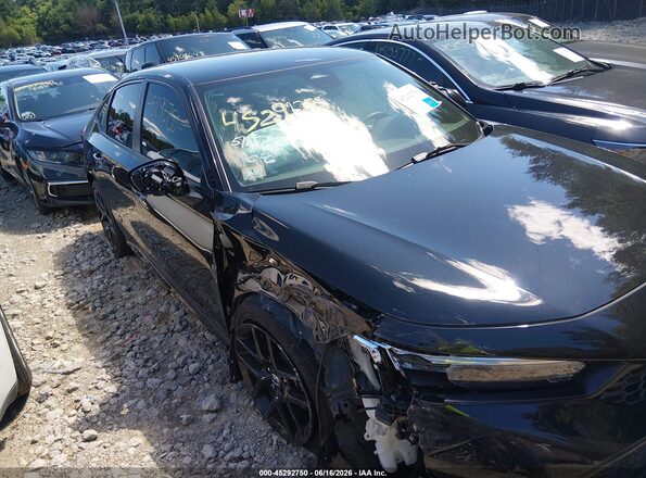 2HGFE2F59TH542452 2026 HONDA CIVIC Black წინა პანელის ხედი