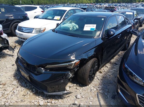 2HGFE2F59TH542452 2026 HONDA CIVIC Black წინა მარცხენა ხედი სამი მეოთხედიდან