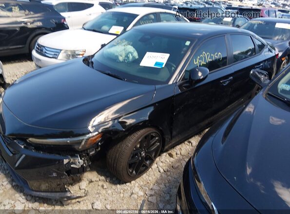 2HGFE2F59TH542452 2026 HONDA CIVIC Black ხელსაწყოთა პანელის ხედი