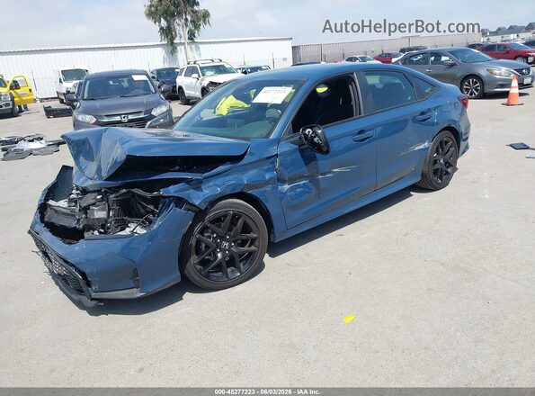 2HGFE2F59TH545304 2026 HONDA CIVIC Blue Vista tres cuartos delantera izquierda