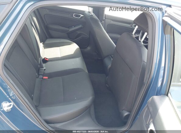 2HGFE2F59TH545304 2026 HONDA CIVIC Blue Vista de la etiqueta del VIN