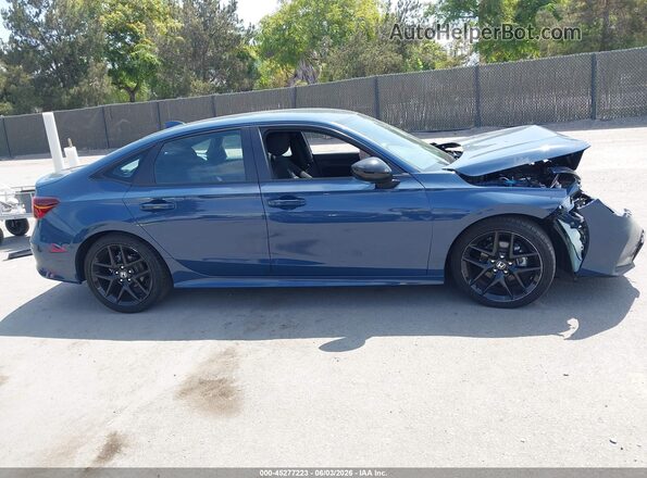 2HGFE2F59TH545304 2026 HONDA CIVIC Blue Vista interior de 360 grados