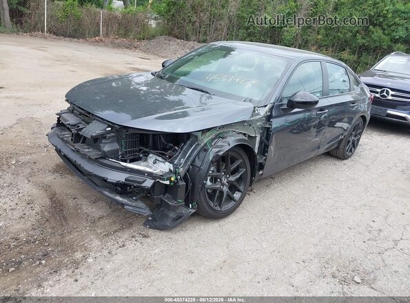 2HGFE2F59TH553676 2026 HONDA CIVIC Black წინა მარცხენა ხედი სამი მეოთხედიდან
