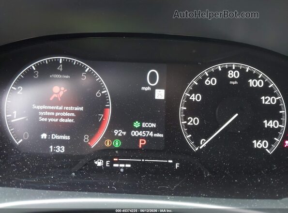 2HGFE2F59TH553676 2026 HONDA CIVIC Black უკანა სავარძლების ხედი