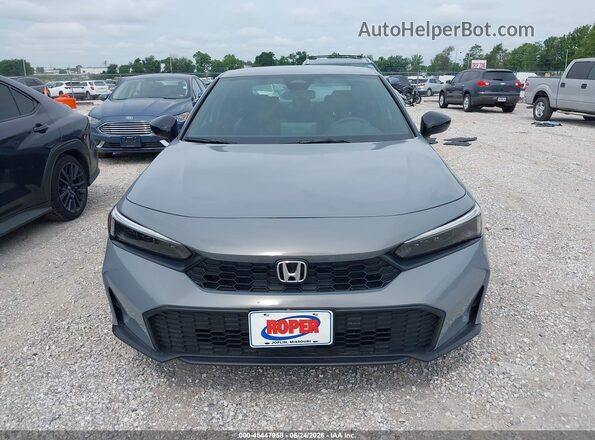 2HGFE2F59TH554889 2026 HONDA CIVIC Gray Rear interior view