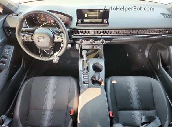 2HGFE2F59TH577086 2026 HONDA CIVIC Black Dashboard view