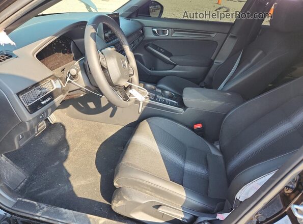 2HGFE2F59TH577086 2026 HONDA CIVIC Black Front interior view