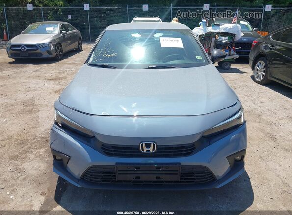 2HGFE2F5XNH571090 2022 HONDA CIVIC Blue Vista del cuadro de instrumentos