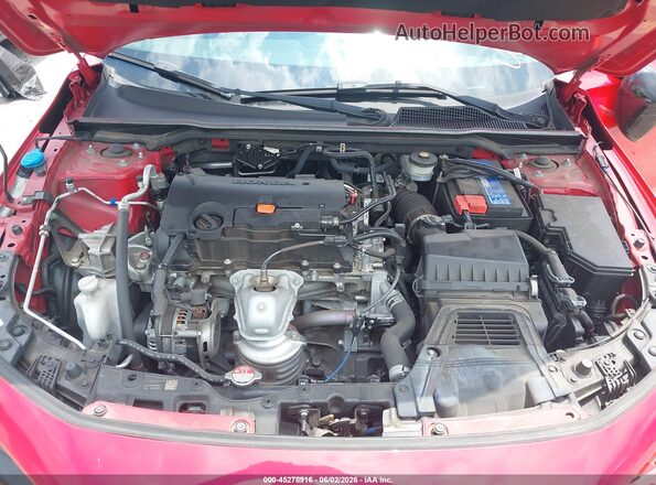 2HGFE2F5XNH590612 2022 HONDA CIVIC Красный Вид сзади