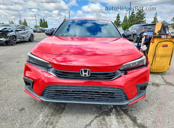 2HGFE2F5XNH605903 2022 HONDA CIVIC Red 
