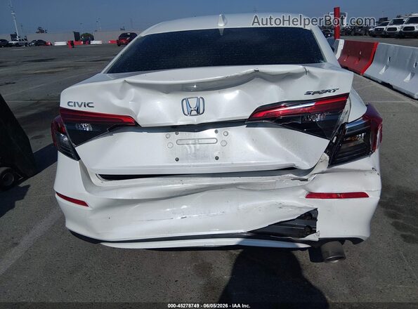 2HGFE2F5XNH609191 2022 HONDA CIVIC White Вид спереду