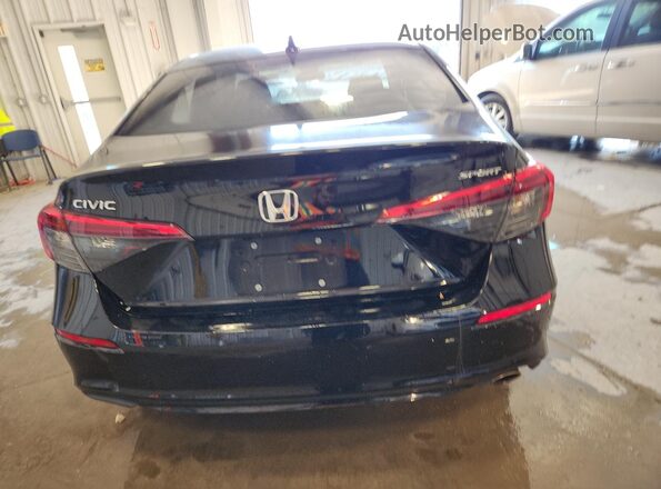 2HGFE2F5XPH501320 2023 HONDA CIVIC Black Vista trasera
