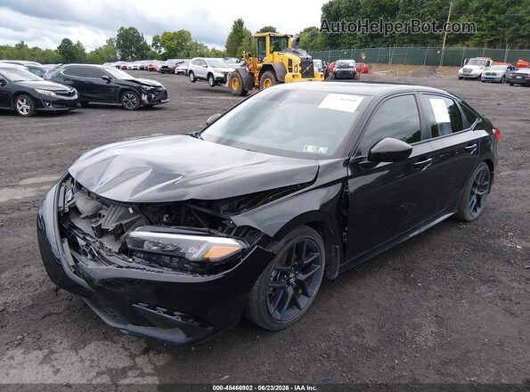2HGFE2F5XPH513242 2023 HONDA CIVIC Black Przód lewy