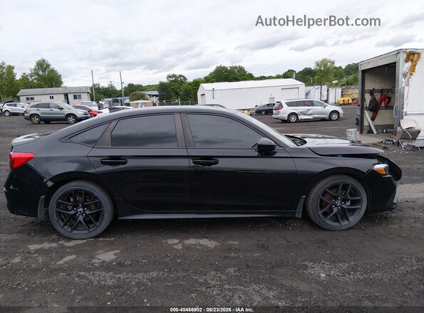 2HGFE2F5XPH513242 2023 HONDA CIVIC Black Widok wnętrza z tyłu