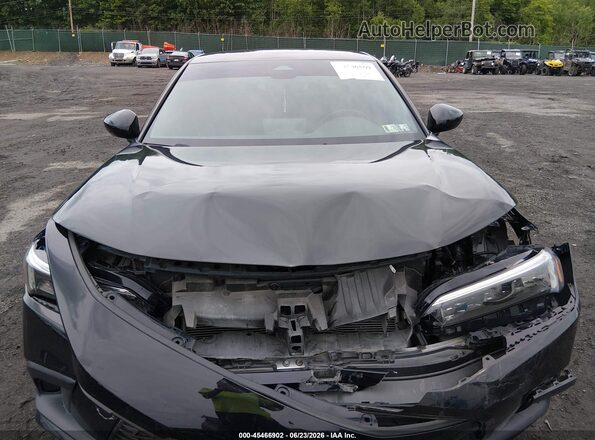 2HGFE2F5XPH513242 2023 HONDA CIVIC Black Widok z przodu