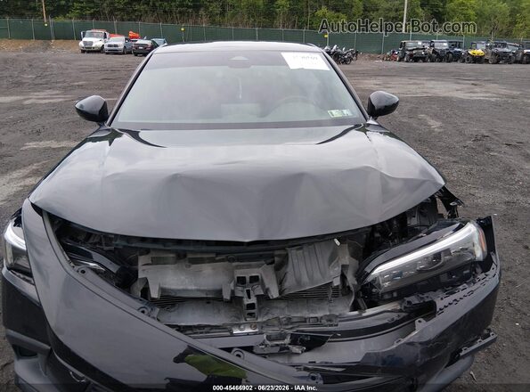 2HGFE2F5XPH513242 2023 HONDA CIVIC Black Widok zestawu wskaźników